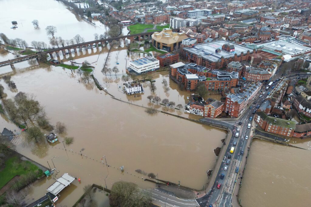 Heavy Rain Causes Flooding In The South Of The UK And Major Flooding In ...