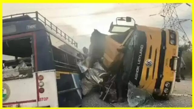 Telangana Bus Accident