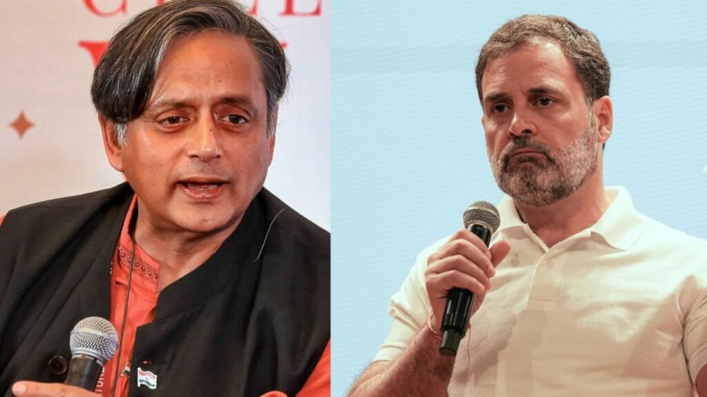 rahul gandhi shahsi tharoor